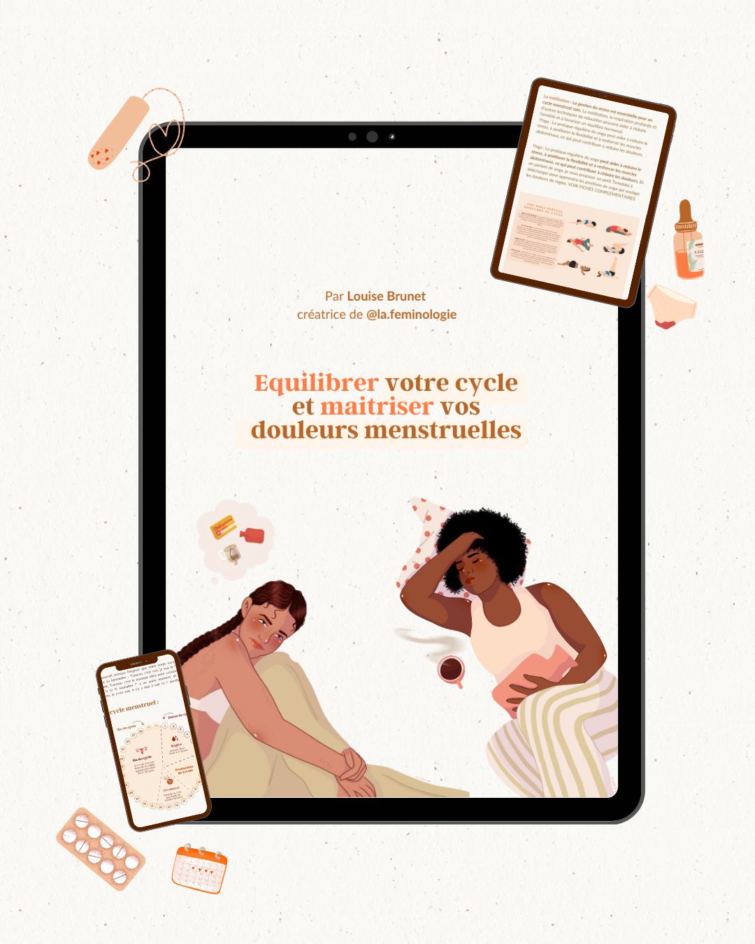 Equilibrer votre cycle et maitriser vos douleurs menstruelles ! Mon premier atelier est enfin disponible !